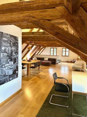 Lux. Dachgeschosswohnung Altstadt / befristet o. unbefristet (mit Garage)