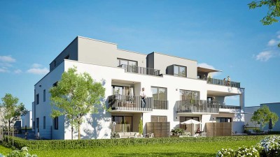 Moderne 2-Zimmer-Dachgeschoss-Wohnung mit Penthouse-Charakter