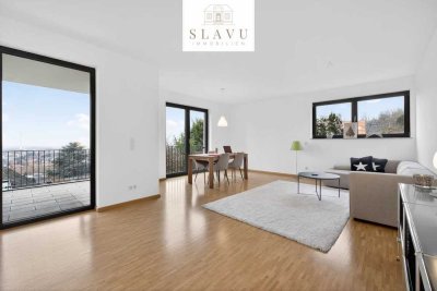 Exklusive Residenz in bester Hanglage | Balkon & 2 TG-Stellplätze | Wohneinheit in Stadtvilla
