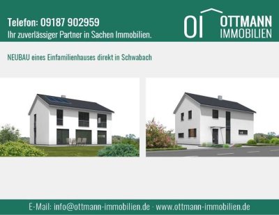 Neubau eines modernen und großzügigen Einfamilienhauses direkt in Schwabach !