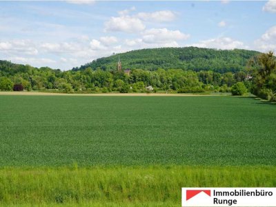 Gepflegter Resthof mit Stall, Scheune und Panoramablick über Wiesen und Felder