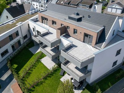 Barrierefreie Dachgeschosswohnung mit großer Dachterrasse