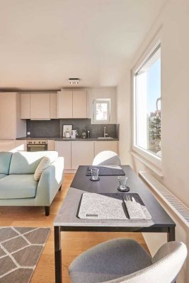 Möblierte 2-Zimmer Wohnung inkl. Internet mit großem Tageslichtbad und Einbauküche in der List