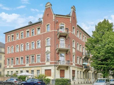 Gut saniert und ausgestattet ! Schöne vermietete 2-Zimmer-Wohnung in guter Lage von Dresden-Löbtau