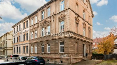 Renditestarkes MFH mit vier Einheiten und historischer Substanz in Weimar
