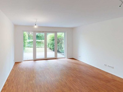 Moderne 2-Zimmer-Wohnung mit Garten und neuer EBK!