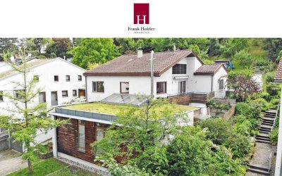 Stadtnah und naturnah wohnen im Zweifamilienhaus