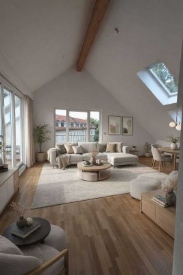 * Lichtdurchflutete 3-Zimmer Dachgeschosswohnung  * mit gemütlicher Terrasse