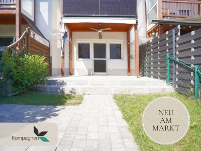 Kinderfreundliche Gartenwohnung in Ebenthal - ca. 66 m² Wohnfläche, Terrasse, Eigengarten und fixer Stellplatz