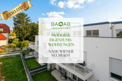 MODERNE EIGENTUMSWOHNUNGEN IN GRÜNLAGE | SOFORT BEZUGSFERTIG | AB 71 M² | EBENFURTH