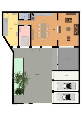 Geräumiges, gepflegtes 6-Zimmer-Reihenhaus mit EBK in Mannheim Neckarstadt-West