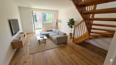 Moderne 2 Zimmer Maisonette-Wohnung Frisch renoviert