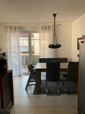 Helle 3-Zimmer-Wohnung im KfW 55 Haus mit Pelletheizung