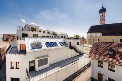 Exklusive Dachterrassen Wohnungen in historischer Altstadtlage, 3 Zi Whg, hochw. EBK