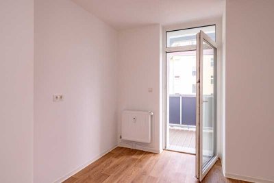 Pendler aufgepasst! Attraktive 2-Zimmerwohnung in unmittelbarer Bahnhofsnähe - Erstbezug nach Sani