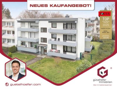 Kapitalanlage oder eigene Nutzung - Stilvolle Dreiraumwohnung mit zwei Balkonen und Kfz-Stellplatz