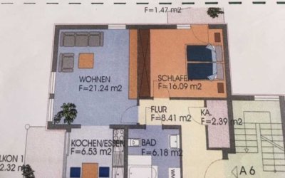 Renovierte 2-Zi Wohnung
