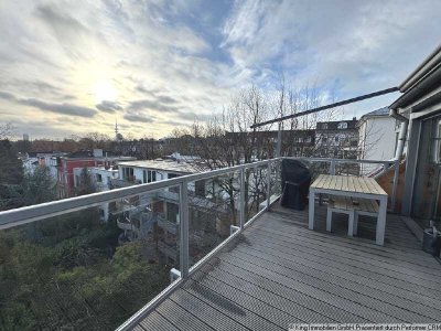 ***Hoheluft / Eppendorf*** 250 m² Penthouse-Potenzial in Top Lage für Individualisten