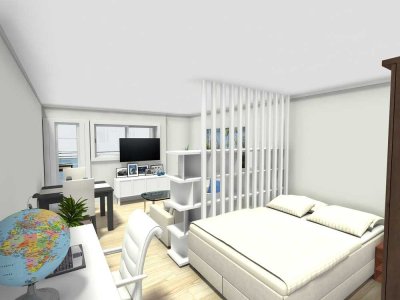 Appartementwohnung mit Balkon - Kapitalanlageklassiker für Einsteiger und Entwickler