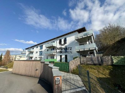 Moderne 3-Zimmer-Wohnung mit riesiger Loggia und TG-Stellplatz in Burglengenfeld. Frei.