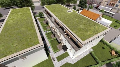 Moderne und helle Penthousewohnung mit großer Dachterrasse