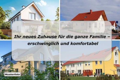 Einfamilienhaus nebst Garage und Gartenhaus