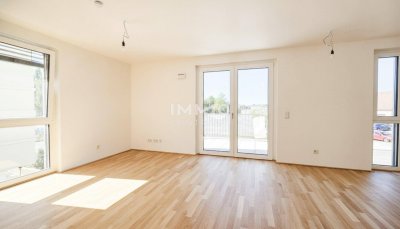 Lichtdurchflutete 2-Zimmer-Balkon-Wohnung im Erstbezug in traumhafter Anlage - provisionsfrei!