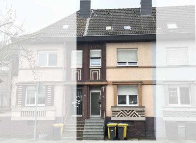 Einfamilienhaus (Reihenmittelhaus) mit Garten und Garage in Eschweiler-Nothberg