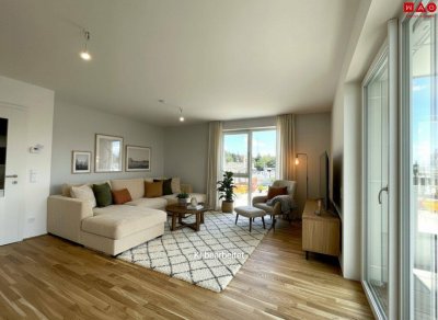 Barrierefrei zugängliche Wohnung mit hochwertiger Ausstattung im sicheren Einfamilienhausumfeld