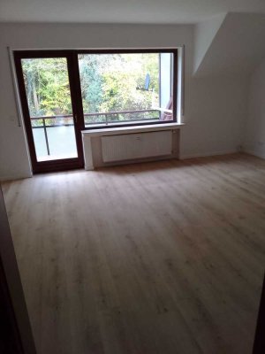 Neu renovierte 2-Zimmer Dachgeschosswohnung in Koblenz-Güls mit Balkon