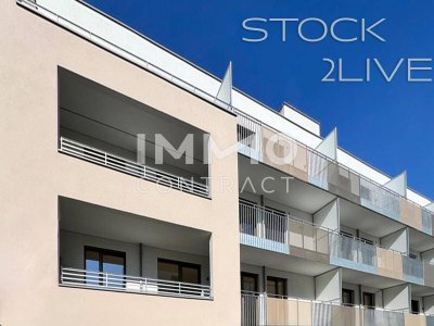 Stock2LiveExklusive Wohneinheiten 42qm - 120qm in Stockerau!_fußläufig zu Schule und Bahnhof!