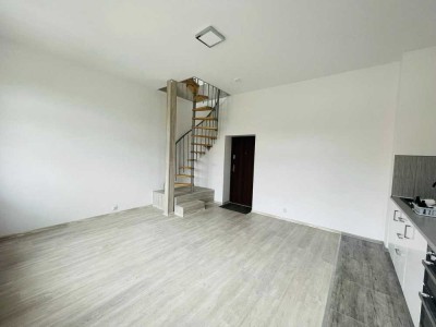 Eine große, zweistöckige Wohnung zum Vermieyen