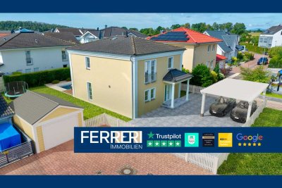 Malerische neuwertige Stadtvilla in Nidderau-Windecken (4 Zimmer / 168 m²)! Erstbezug! Baujahr 2006!