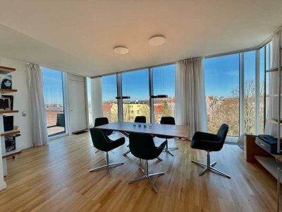 Exklusives Penthouse-Loft: Urbaner Luxus über den Dächern von Eimsbüttel