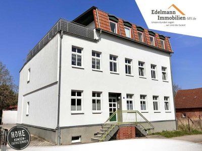 Ca. 110 m² große 3 Zi. Whg. - Vollbad, Stellplatz & ca. 36 m² große Dachterr. in Greifswald Eldena