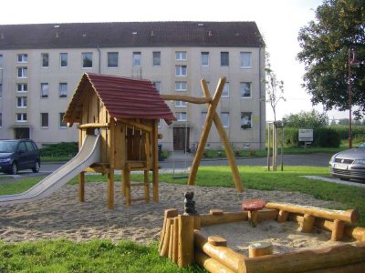 Ländlich idyllische 2,5-Raumwohnung mit bodengleicher Dusche.