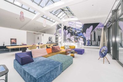 Luxus Designerloft - Ein Meisterwerk aus Licht, Raum und Design