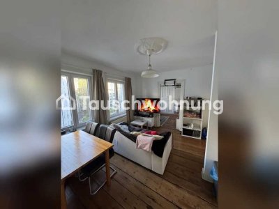 Tauschwohnung: Helle 2-Zimmer Altbau Whg. im Rotherbaum gegen größere Whg.