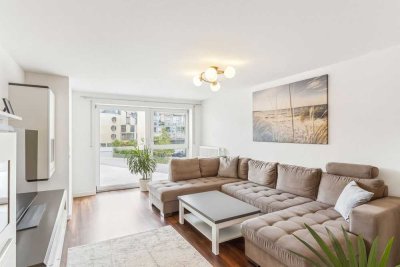 Helle und freundliche 3-Zimmer-Wohnung mit West-Loggia im Herzen von Fürstenfeldbruck