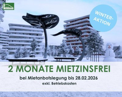 AKTION - 2 MONATE MIETZINSFREI - Green City Living – Wohnen im Park, Leben mit Stil