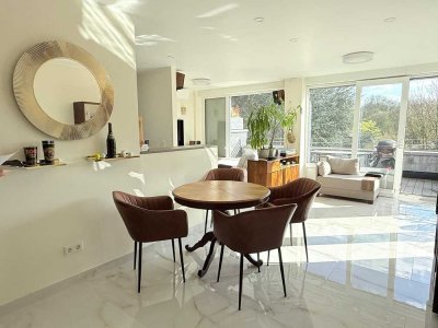 Luxus 4-Zimmer Penthouse in Düsseldorf-Benrath
