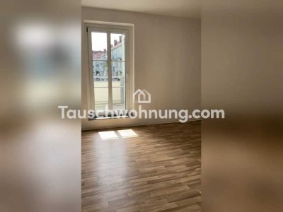 Tauschwohnung: Lichtdurchflutete Wohnung in Chemnitz für Wohnung in Leipzig