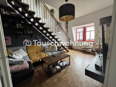 Tauschwohnung: 3 Raum Massionette Wohnung Hechtviertel