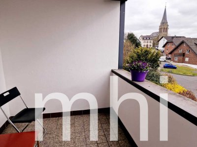 Much-Marienfeld: Gut geschnittene 3 – Zimmer - Wohnung mit Loggia