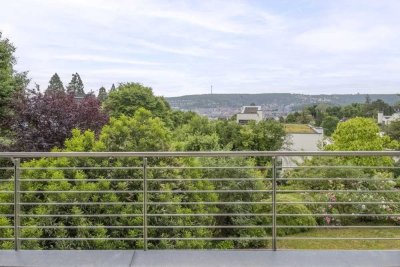 Exklusives Wohnen mit Panoramablick auf die Stadt