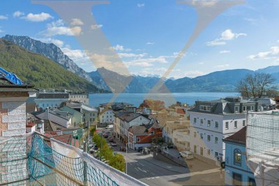 Traunsee-Panorama der Extraklasse! Luxuriöses Eigentum mit Penthouse-Flair im Zentrum von Gmunden verkaufen!