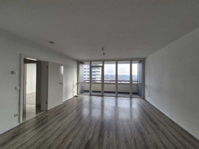 Wohnen über den Dächern von Mülheim – 14. Etage mit Einbauküche!
