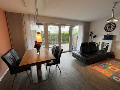 Moderne 4-Zimmer-Wohnung mit Terrasse, Garten, 2 Stellplätze (1x TG) in Neuenburg