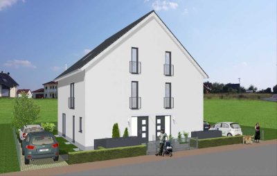Kelkheim-Hornau - Doppelhaushälfte mit Keller und Südgarten