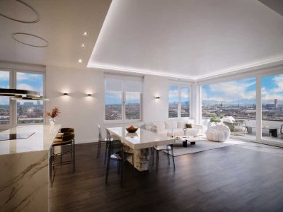 Penthouse Juwel im Himmel Münchens